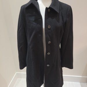 BLACK walking /driving coat